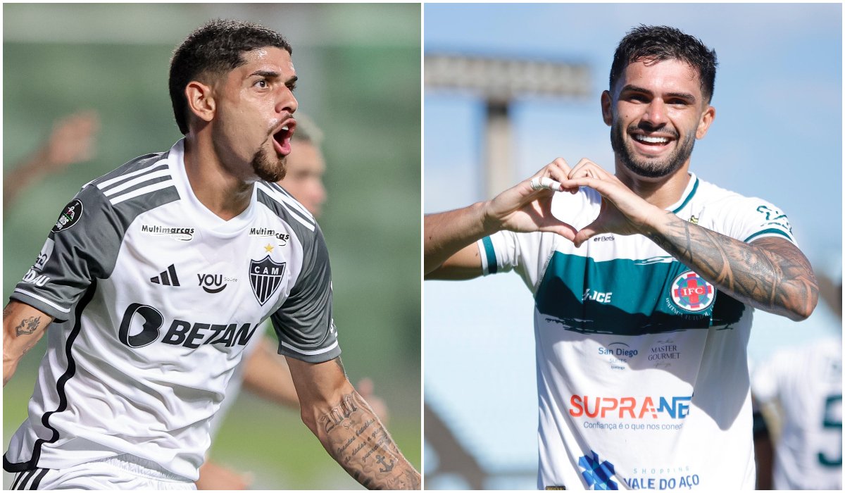 Atlético e Ipatinga medirão forças pela oitava rodada do Campeonato Mineiro (foto: Pedro Souza/Atlético e Divulgação/Ipatinga)