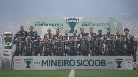 Final de 2023 foi a 17ª seguida do Atlético no Campeonato Mineiro (foto: Pedro Souza/Atlético)