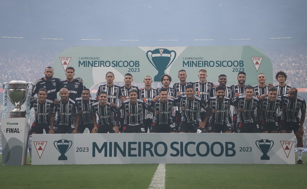 Final de 2023 foi a 17ª seguida do Atlético no Campeonato Mineiro (foto: Pedro Souza/Atlético)