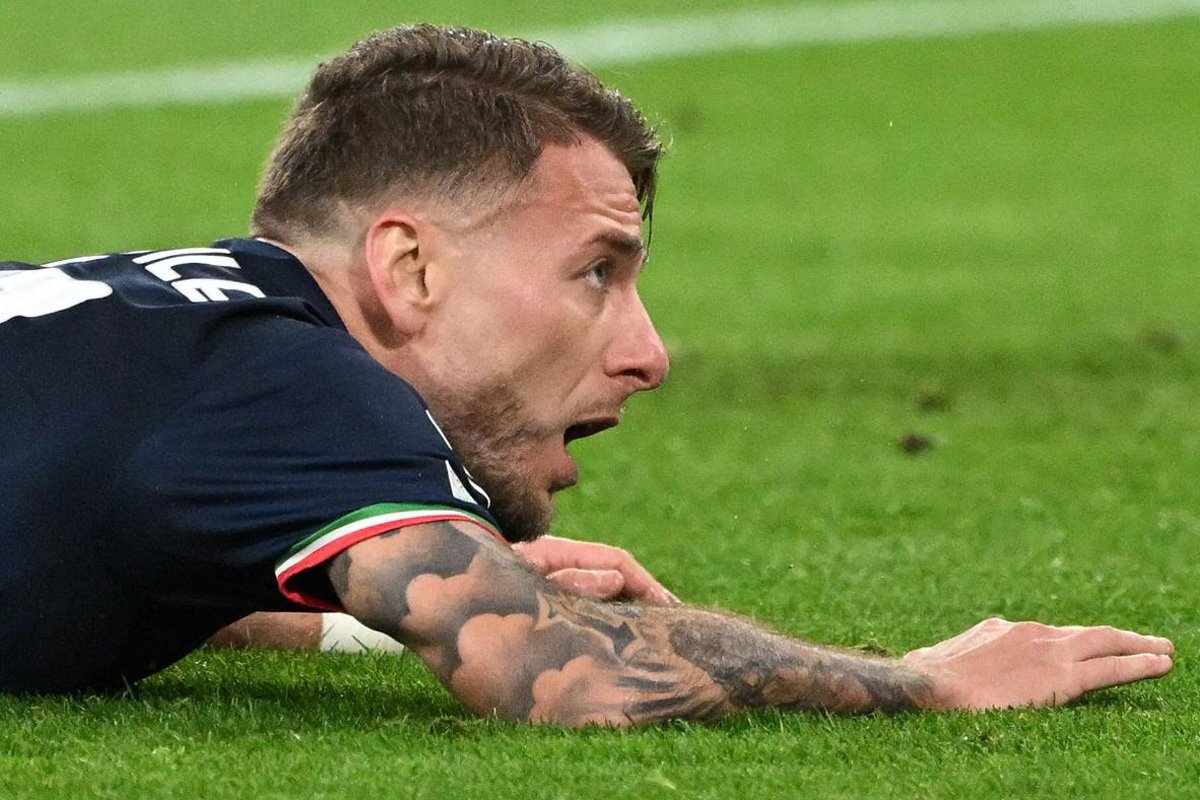 Ciro Immobile, ídolo da Lazio (foto: Kirill KUDRYAVTSEV/AFP)