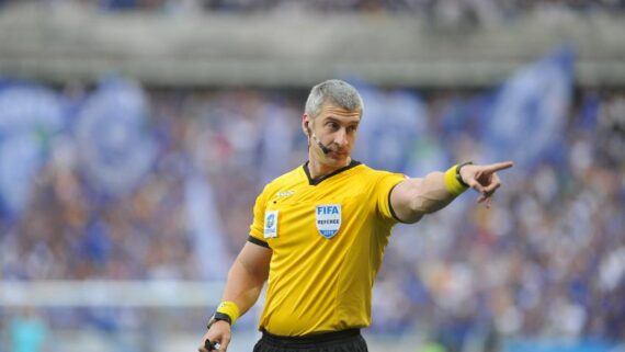 Daronco em jogo do Campeonato Brasileiro (foto: Alexandre Guzanshe/EM/D.A Press)