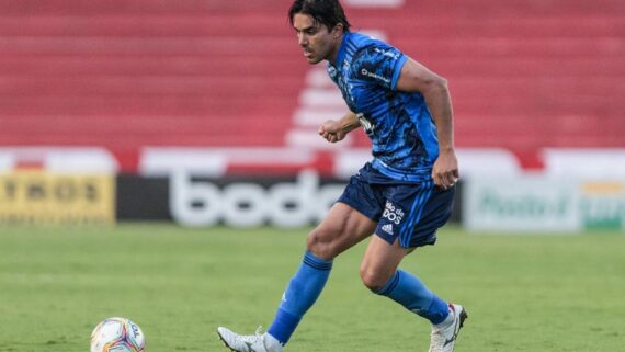 Marcelo Moreno pelo Cruzeiro (foto: Gustavo Aleixo/Cruzeiro/Divulgação)