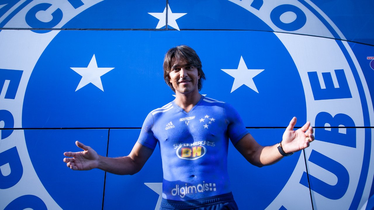 Marcelo Moreno, atacante do Cruzeiro (foto: Bruno Haddad/Cruzeiro)