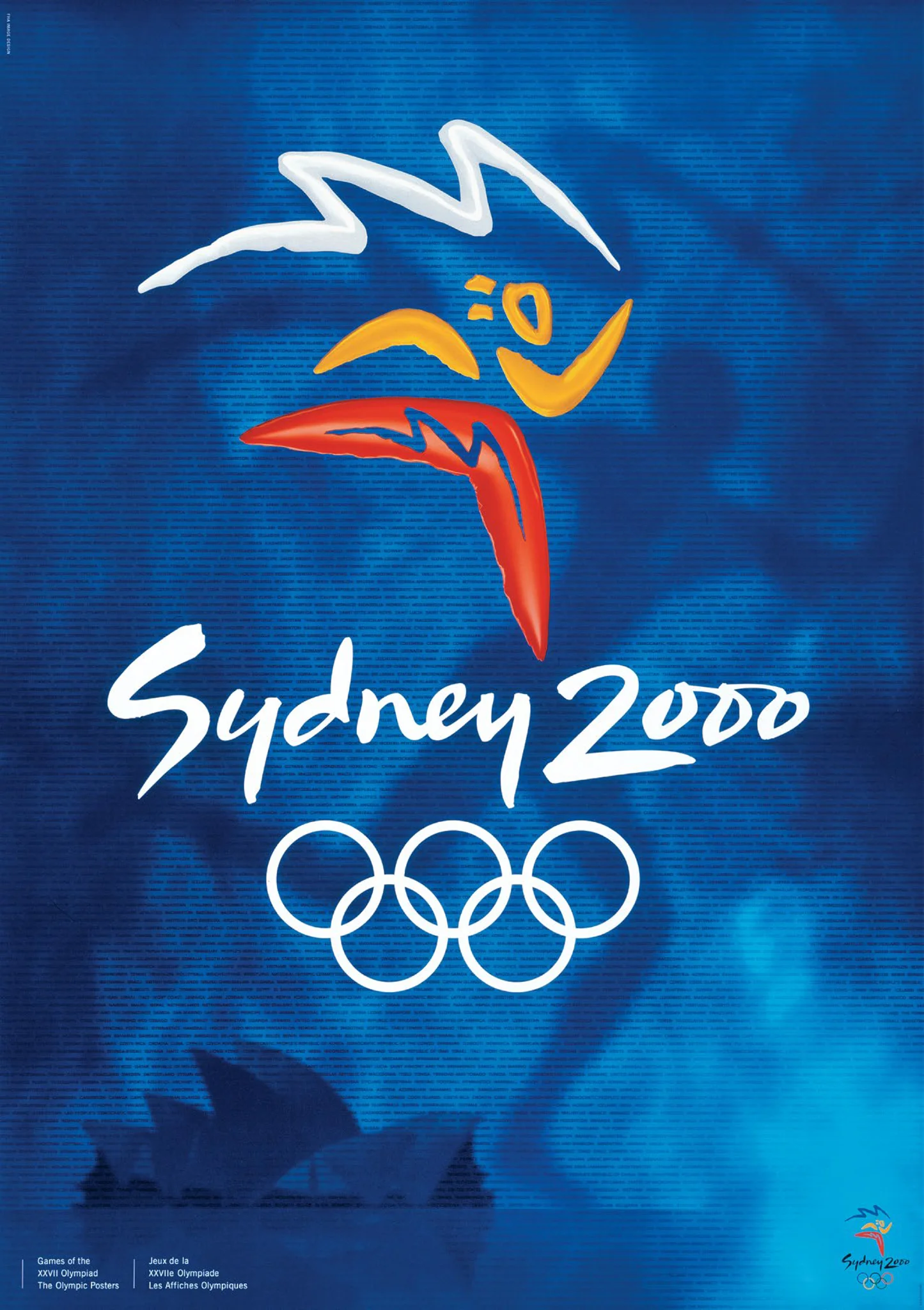 Pôster oficial da Olimpíada de Sydney 2000'