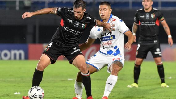 Nacional x Palestino (foto: NORBERTO DUARTE/AFP)