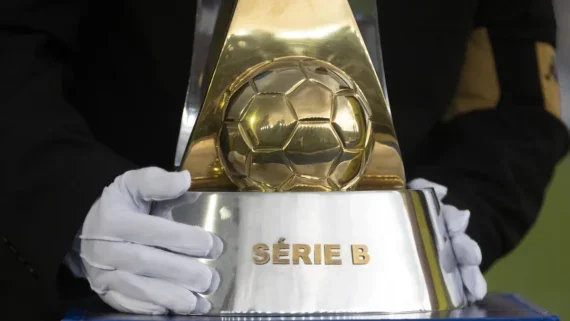 Troféu da Série B (foto: Divulgação/CBF)