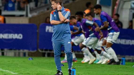 Fernando Seabra estreou pelo Cruzeiro no empate por 3 a 3 com o Alianza, pela Sul-Americana (foto: Staff Images / Cruzeiro)