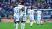 Matheus Pereira e Arthur Gomes balançaram a rede no triunfo do Cruzeiro sobre o Vitória, no Mineirão (foto: Staff Images / Cruzeiro)