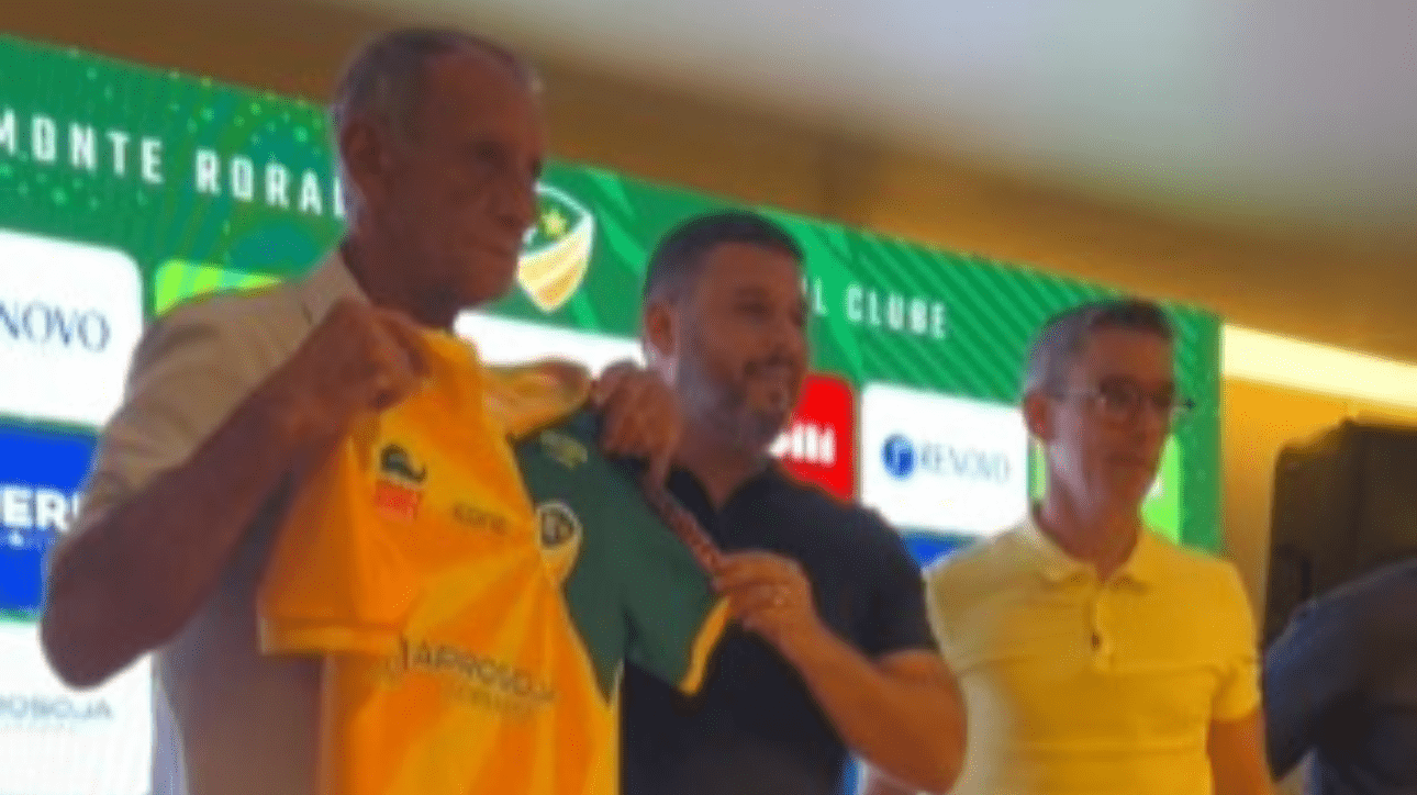 Aderbal Lana, técnico do Monte Roraima (foto: Reprodução/Monte Roraima)