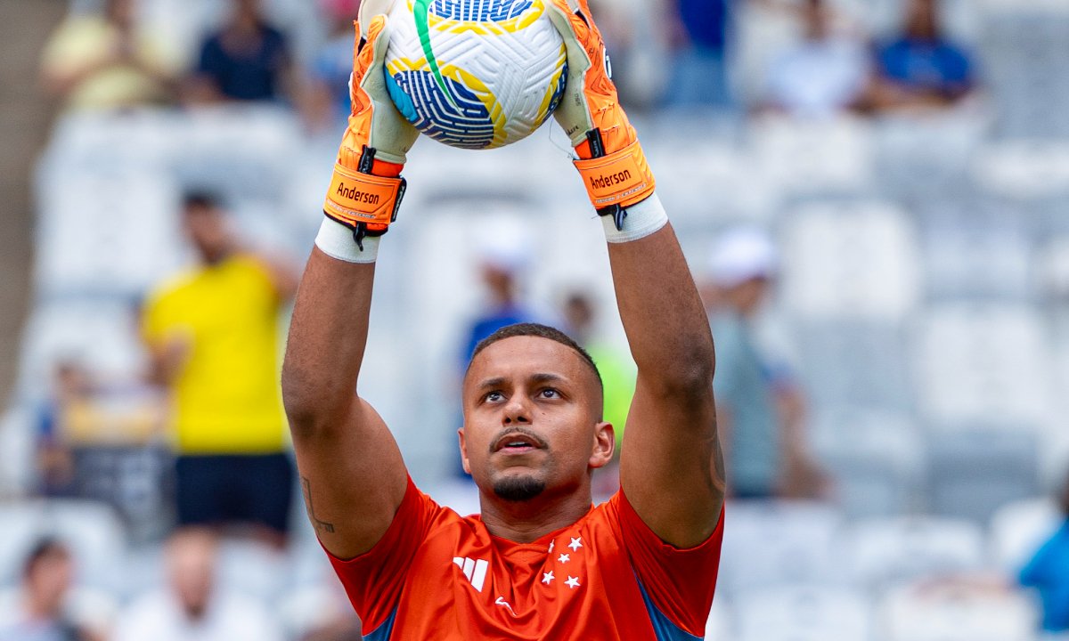 Anderson em jogo do Cruzeiro (foto: Staff Images/Cruzeiro)