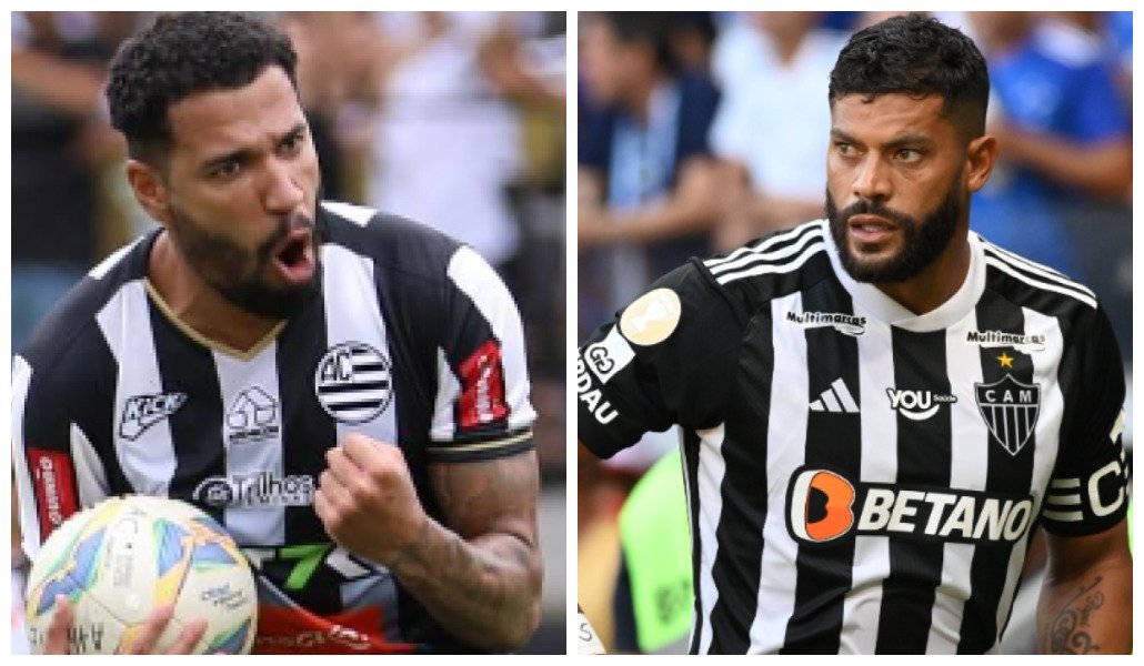 Artilheiros do Campeonato Mineiro de 2024 (foto: Montagem: Divulgação/Athletic e Leandro Couri/EM/D.A Press)