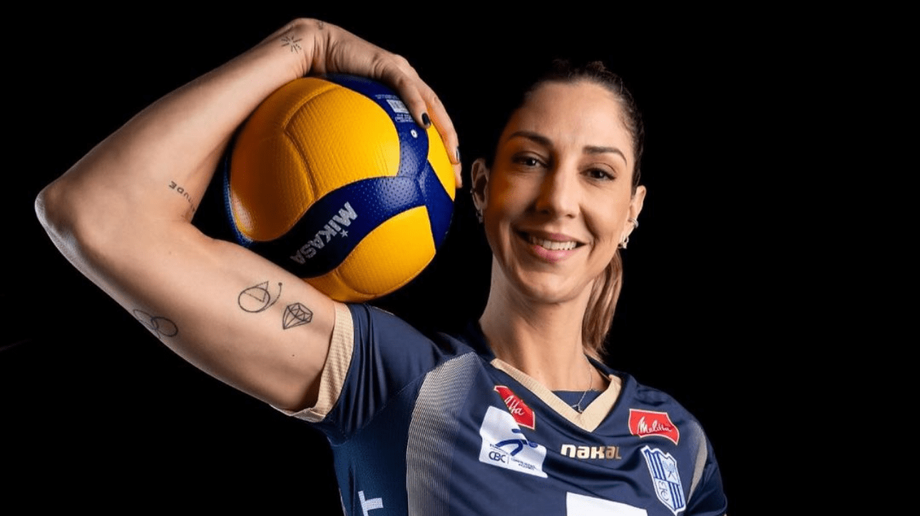 Carol Gattaz, central do Minas (foto: Hedgard Moraes/Minas Tênis Clube)