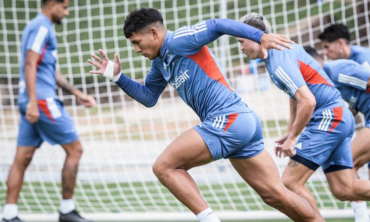 Treino do Cruzeiro (foto: Gustavo Aleixo/Cruzeiro)