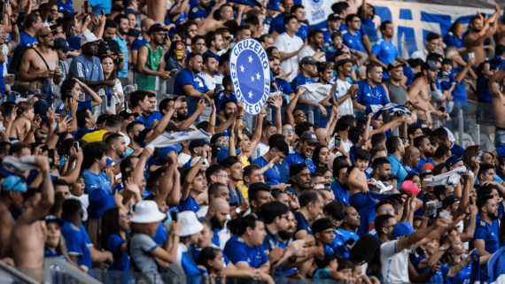 Torcida do Cruzeiro (foto: Gustavo Aleixo/Cruzeiro)