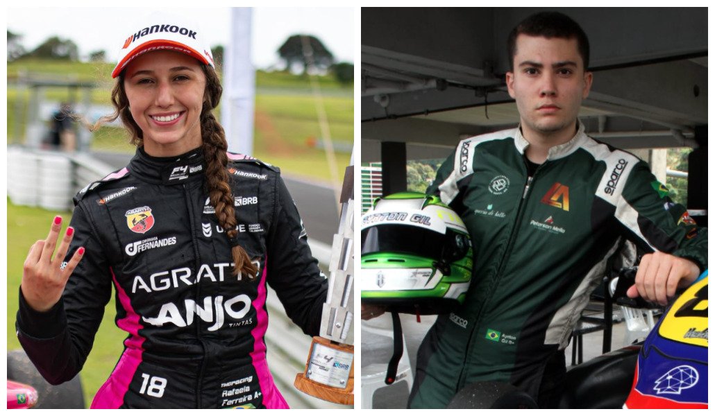 Rafaela Ferreira e Ayrton Gil (foto: Montagem: Divulgação/Instagram Rafael Ferreira e Jair Amaral/EM/D.A Press)