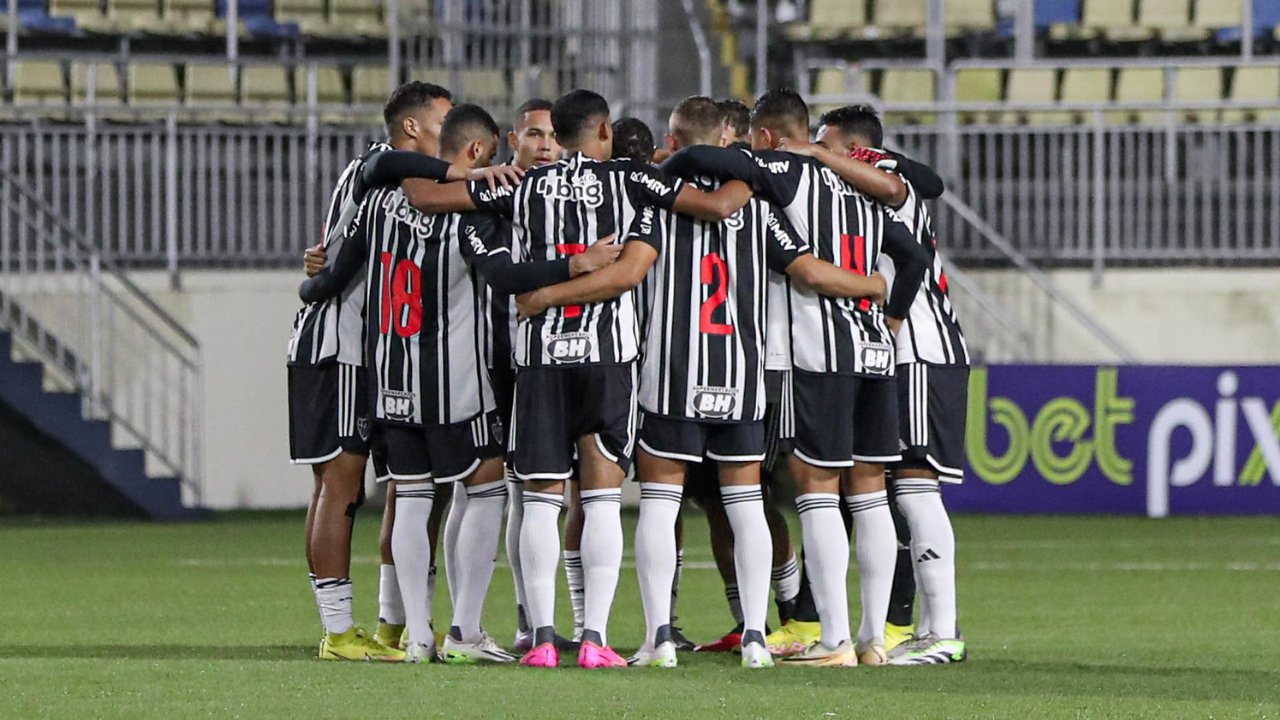 Jogadores da base do Atlético (foto: Bruno Sousa / Atlético)