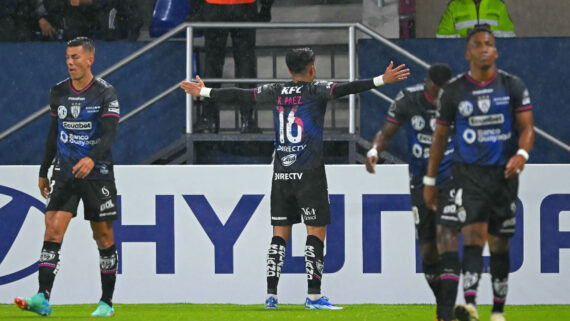 Kendry Páez pelo Independiente del Valle (foto: Rodrigo BUENDIA / AFP)