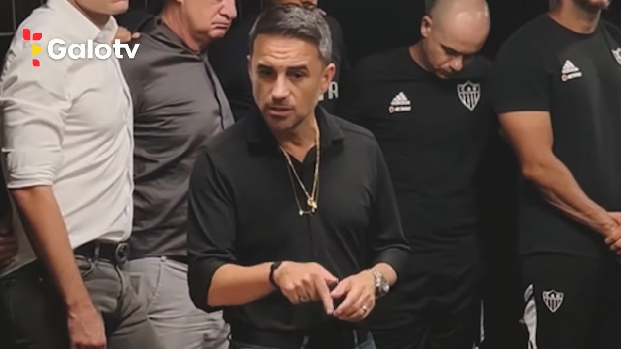 Rodrigo Caetano em vídeo da Galo TV (foto: Reprodução Galo TV)