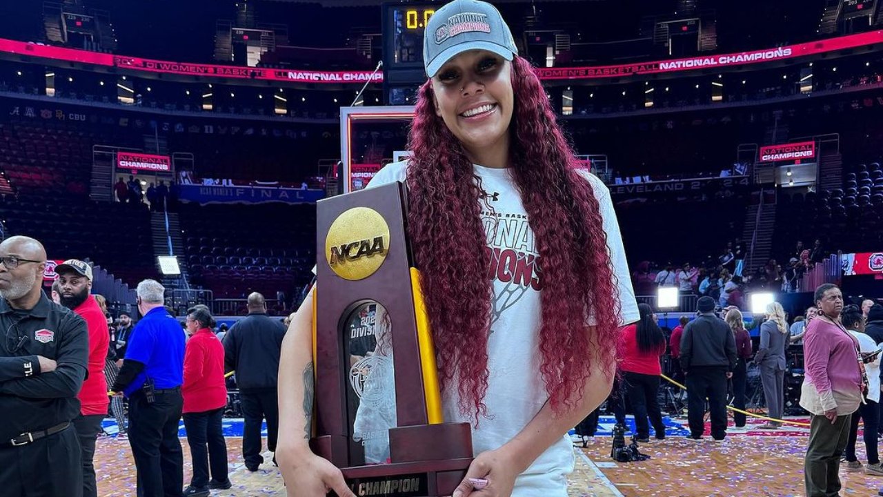 Kamilla Cardoso, atleta mineira de basquete (foto: Reprodução Instagram de Kamilla Cardoso)