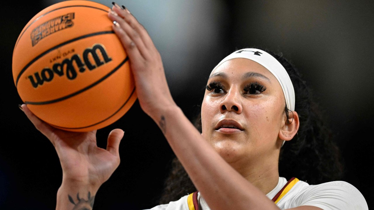Kamilla Cardoso jogará a WNBA na próxima temporada (foto: Eakin Howard / GETTY IMAGES NORTH AMERICA / Getty Images via AFP)