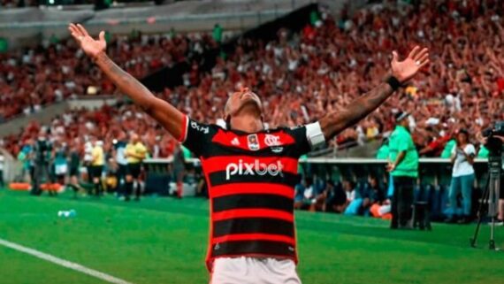 Bruno Henrique, atacante do Flamengo (foto: Divulgação / Flamengo)