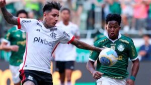 Palmeiras e Flamengo empataram por 0 a 0 - Crédito: 