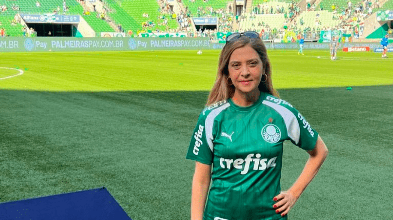 Leila Pereira, presidente do Palmeiras (foto: Reprodução/Instagram)