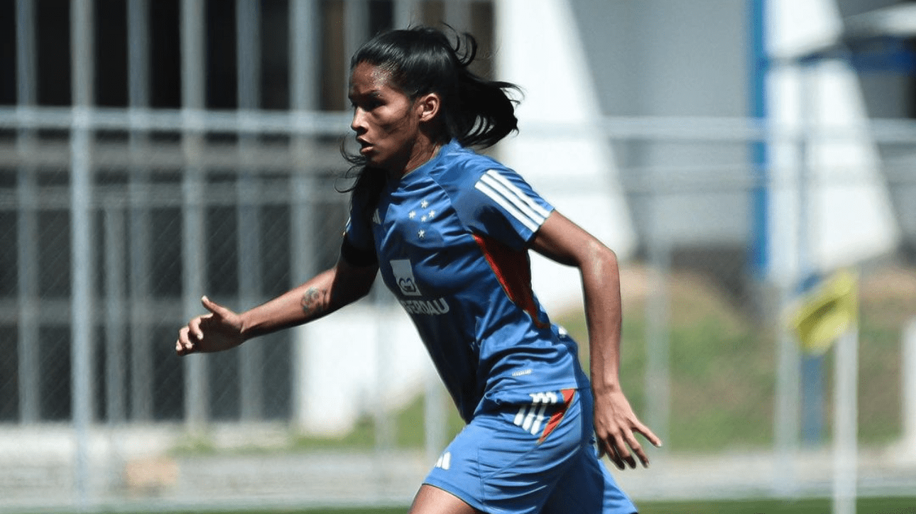 Marilia, atacante do Cruzeiro (foto: Gustavo Martins/Cruzeiro)