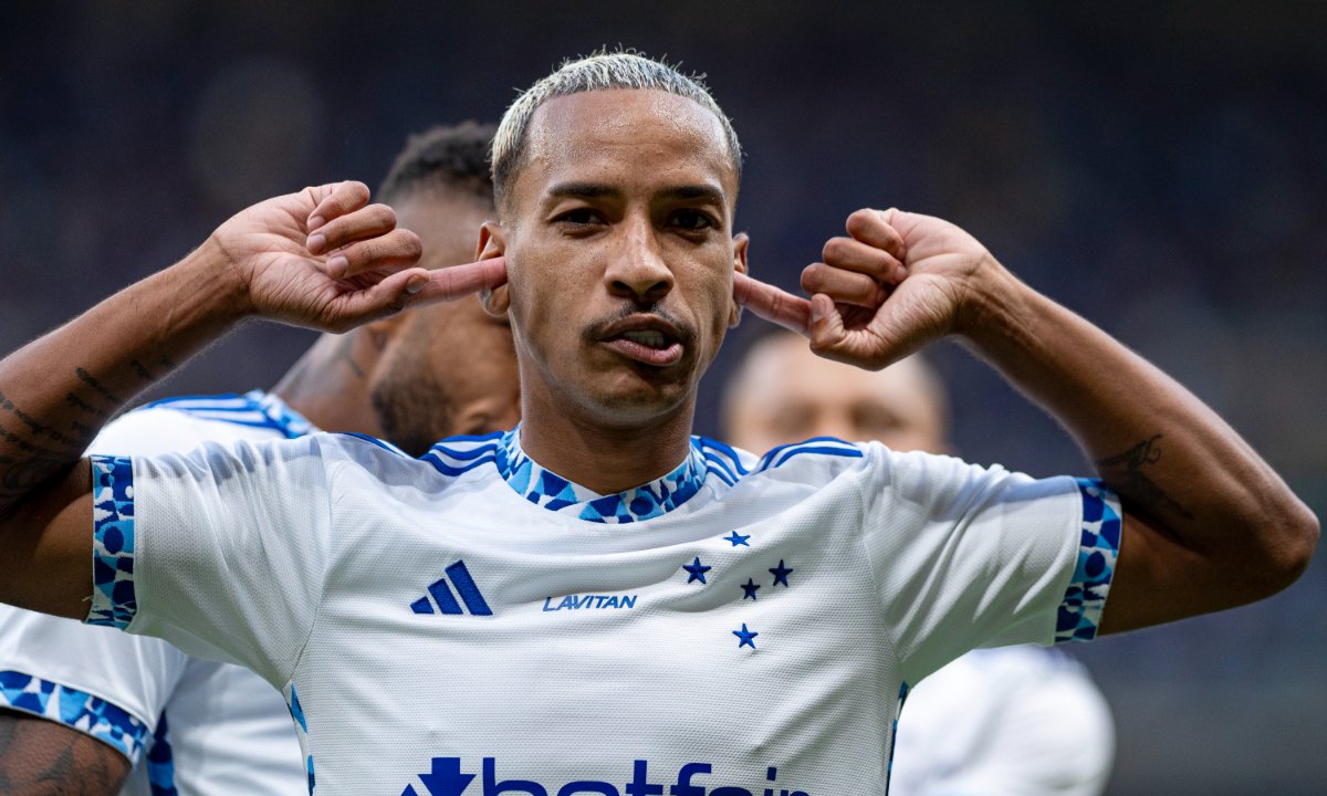 Matheus Pereira, jogador do Cruzeiro (foto: Staff Images/Cruzeiro)