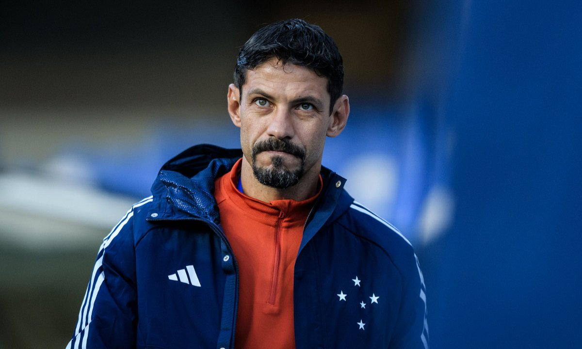 Moisés Moura em jogo do Cruzeiro (foto: Gustavo Aleixo/Cruzeiro)