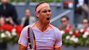 Rafael Nadal está nas oitavas de final do Masters 1000 de Madri - Crédito: 