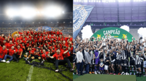 Nesse fim de semana, Sport e Ceará  venceram o Campeonato Pernambucano e o Campeonato Cearense, respectivamente - Crédito: 