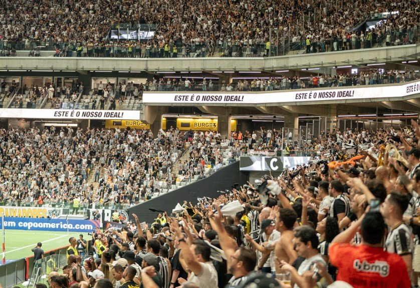 Torcedores do Atlético (foto: Daniela Veiga / Atlético)