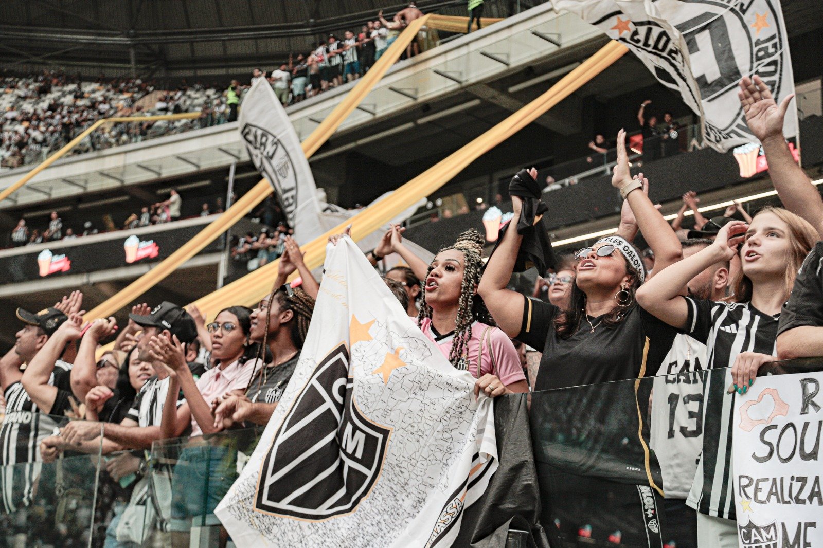 Torcida do Atlético (foto: Pedro Click/Atlético/Divulgação)
