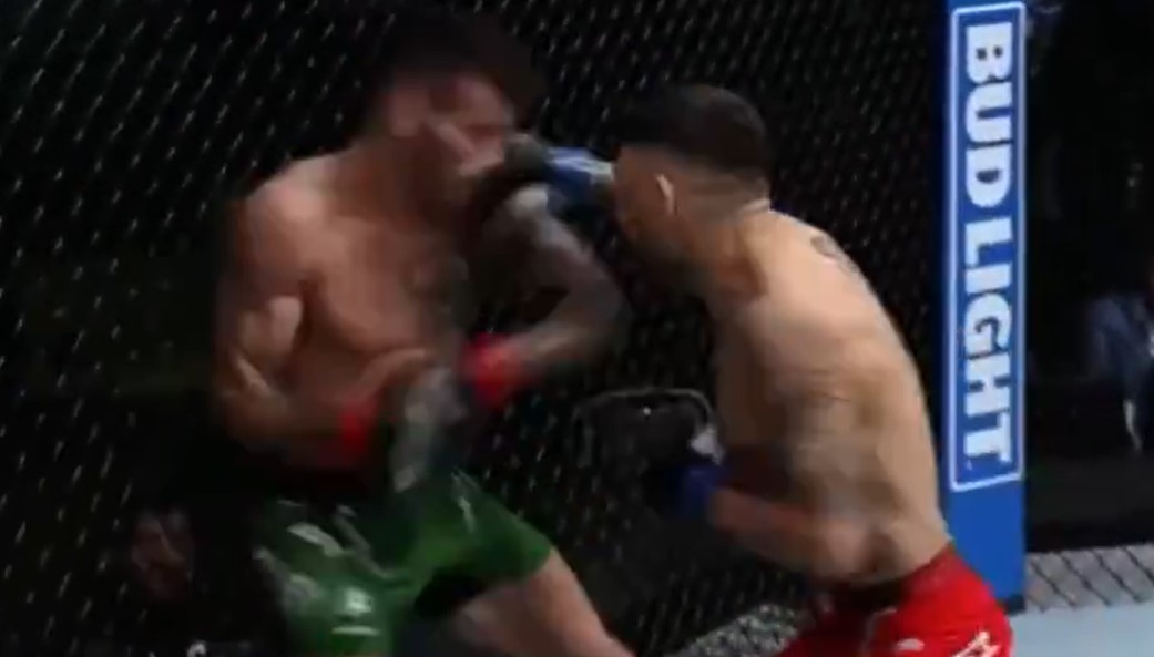BH fighter suffers brutal knockout in UFC headline fight in Vegas
