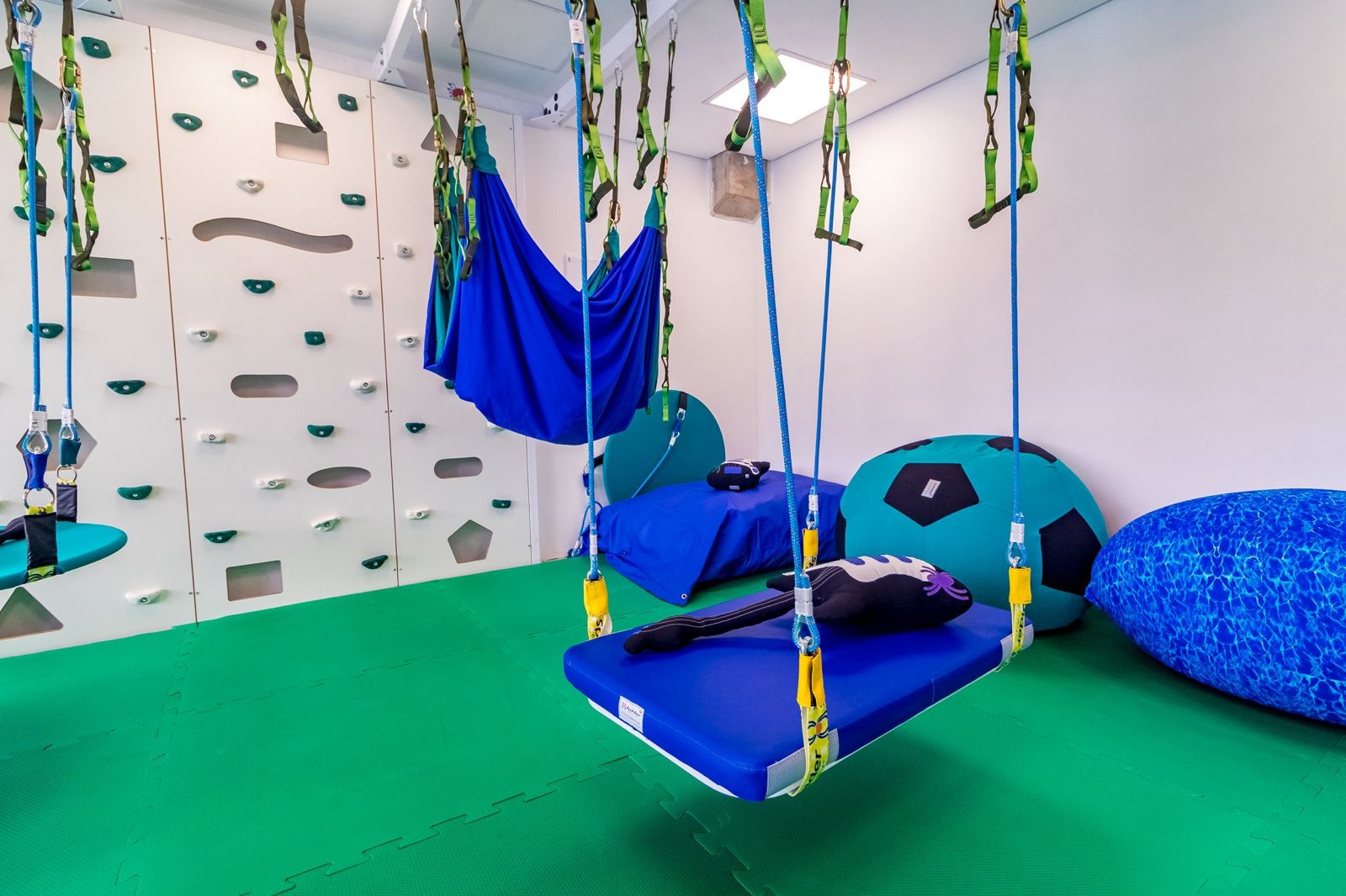 Sala sensorial para pessoas autistas no Allianz Parque