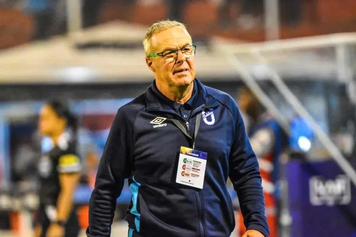 Jorge Célico, treinador da Universidad Católica (foto: Divulgação/Universidad Católica)