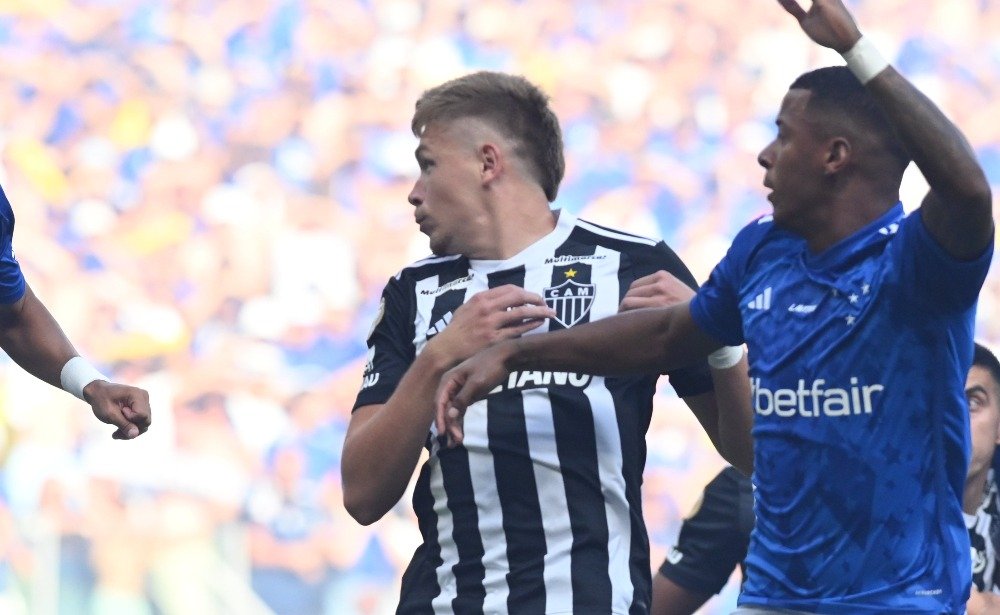 Bruno Fuchs em Cruzeiro 1 x 3 Atlético (foto: Leandro Couri/EM/DA.Press)