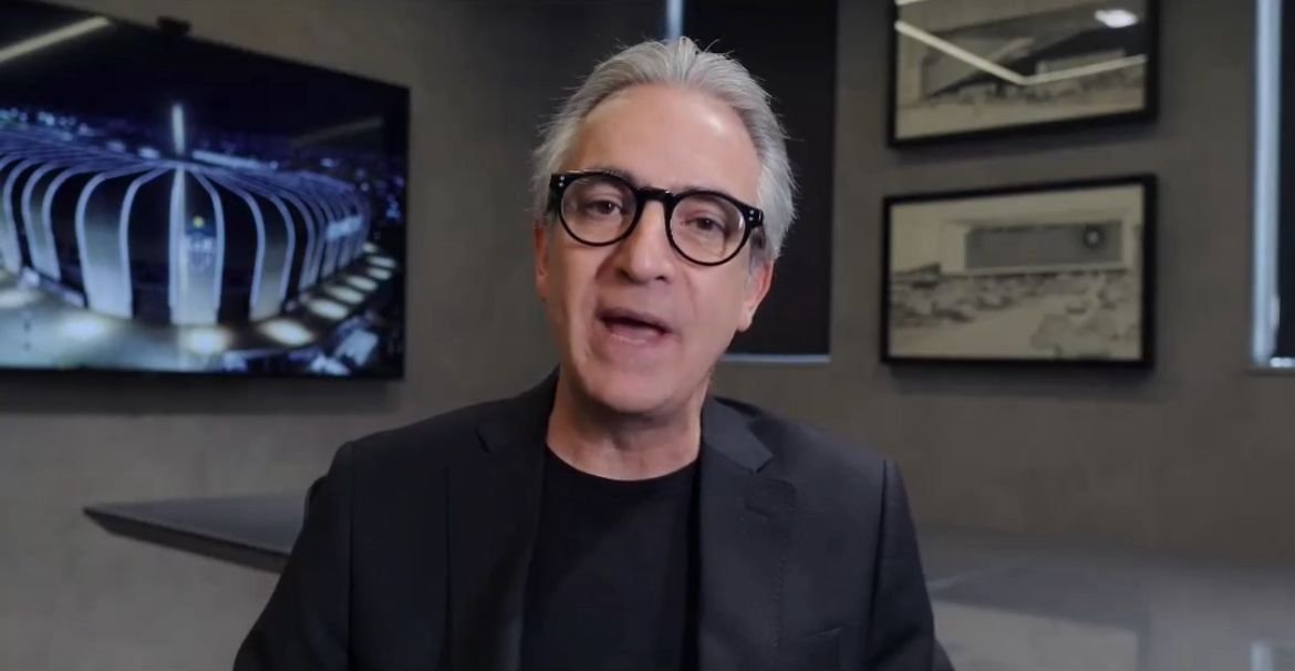 Bernardo Farkasvölgyi, arquiteto da Arena MRV - estádio do Atlético (foto: Reprodução/Instagram)