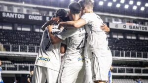 Santos estreou na Série B com vitória sobre o Paysandu - Crédito: 