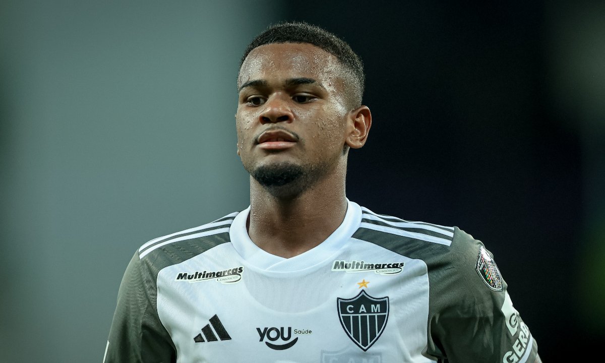 Alisson em Cuiabá x Atlético (foto: Pedro Souza/Atlético)