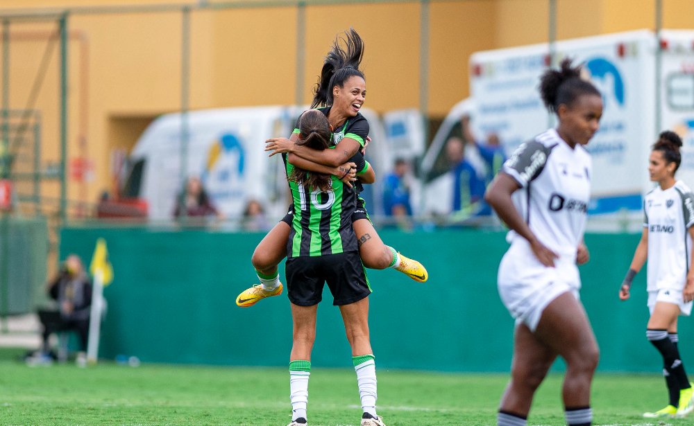 América goleou o Atlético em partida válida pela quinta rodada do Brasileirão Feminino (foto: Alê Torres/Staff Images Woman/CBF)