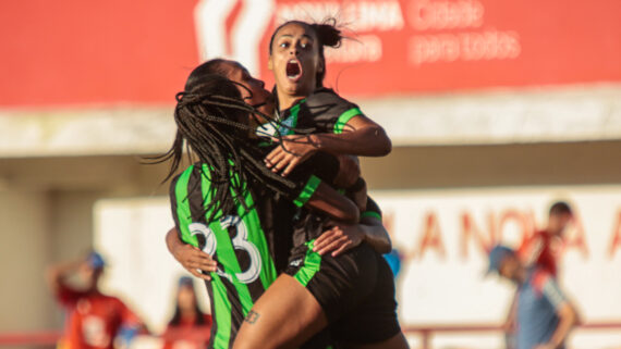 América em jogo pelo Brasileiro feminino (foto: Manu Aguilar / BH Foto)