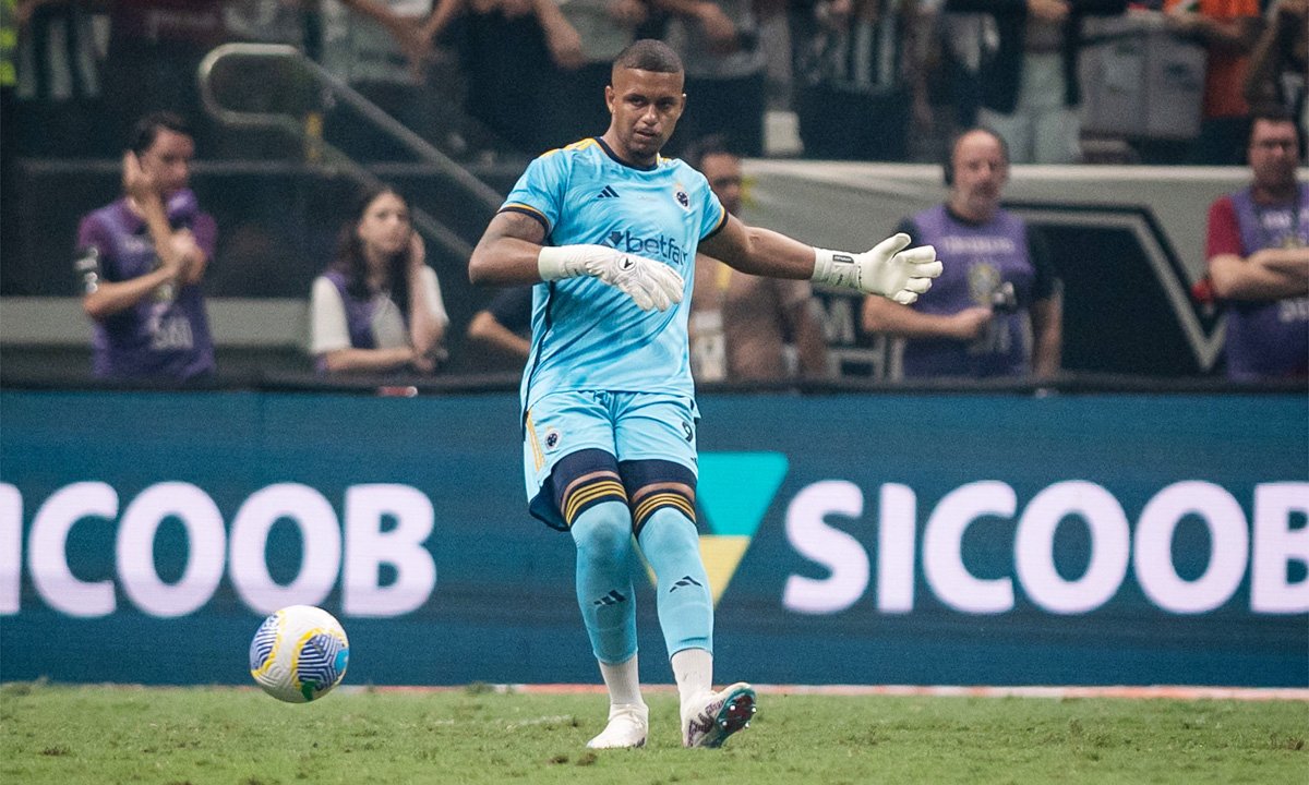 Anderson, goleiro do Cruzeiro (foto: Staff Images / Cruzeiro)