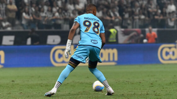 Anderson, goleiro do Cruzeiro (foto: Leandro Couri/EM D.A Press)
