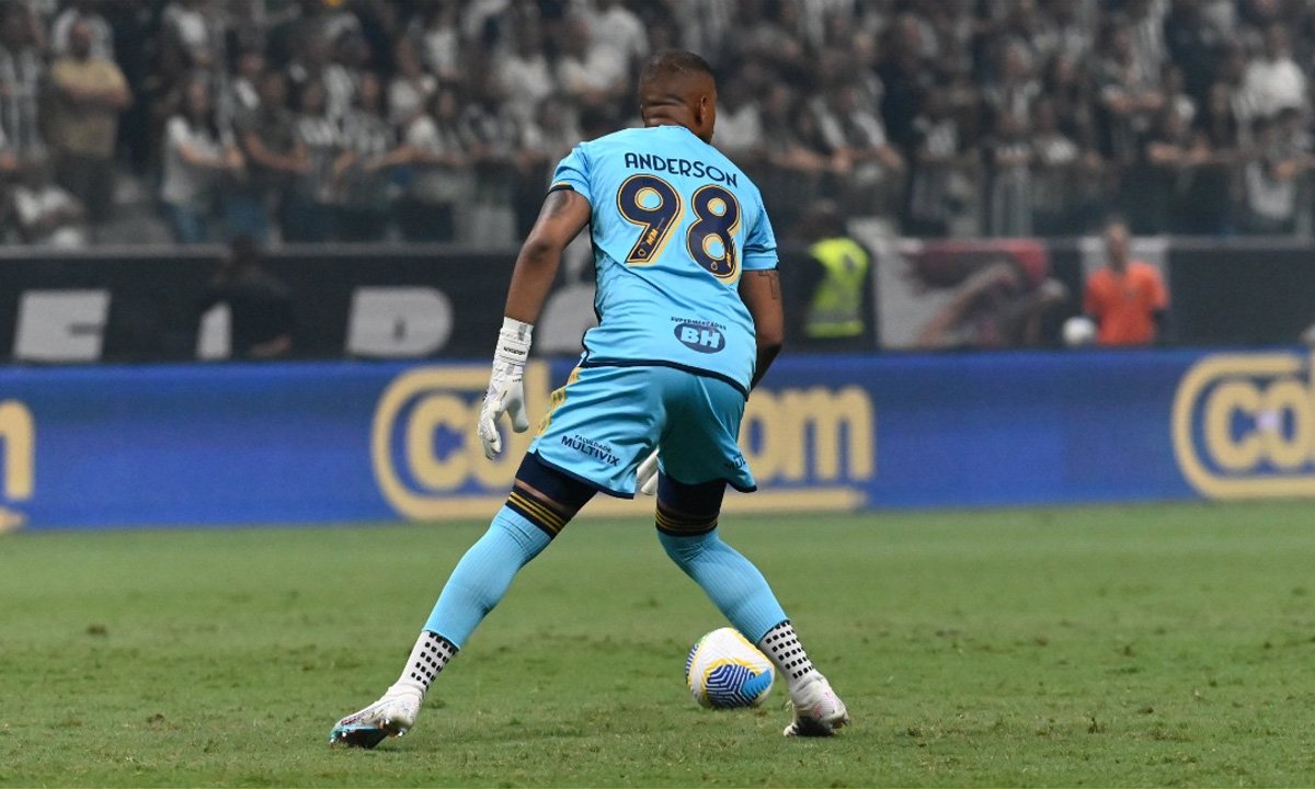 Anderson, goleiro do Cruzeiro (foto: Leandro Couri/EM D.A Press)
