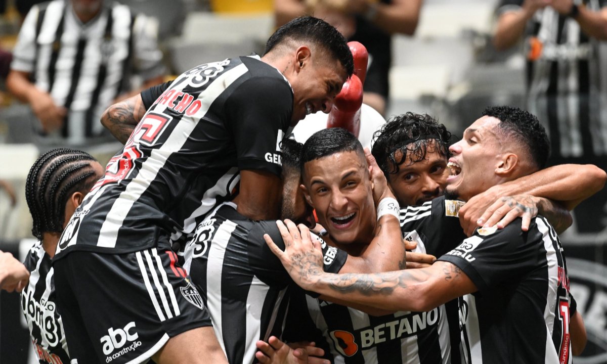 Atlético e Cruzeiro na Arena MRV pelo Brasileiro (foto: Leandro Couri/EM/D.A Press)