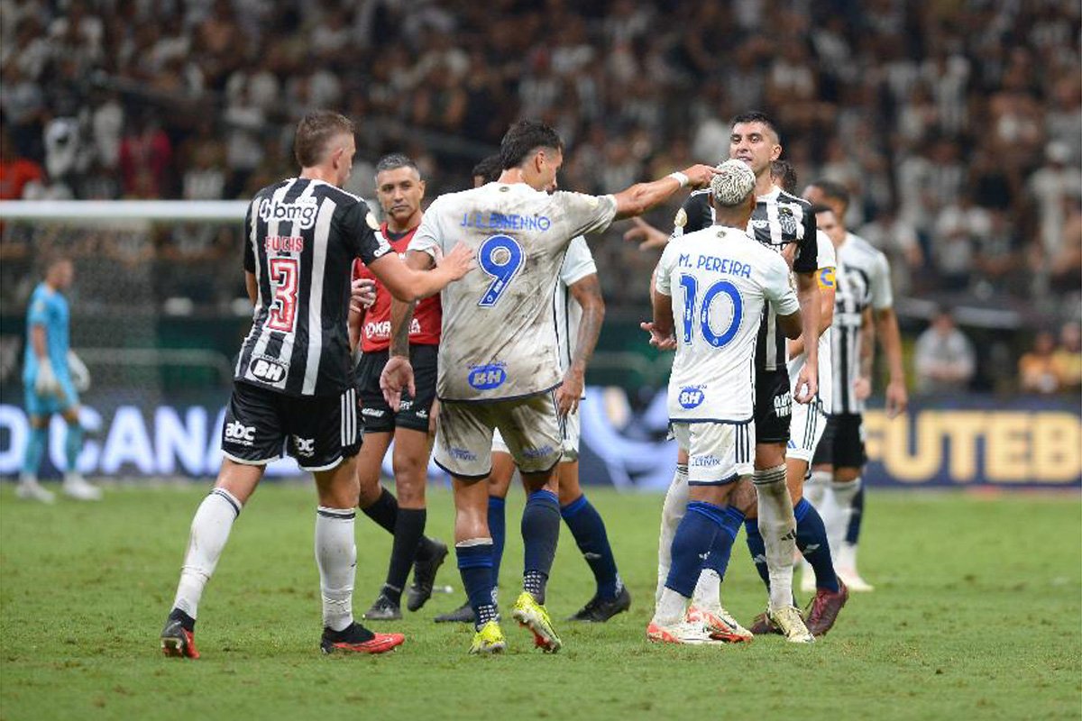 Atlético 2x2 Cruzeiro (foto: Leandro Couri/EM D.A Press)