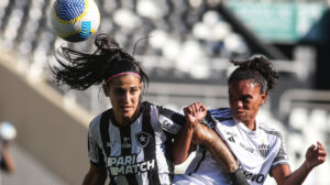 Botafogo e Atlético se enfrentaram no Nilton Santos - Crédito: 