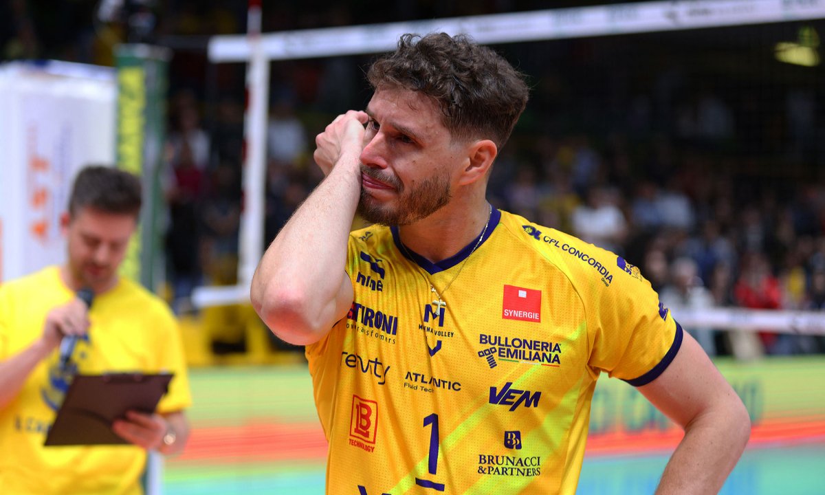 Bruninho, jogador de vôlei da Seleção Brasileira (foto: Divulgação/Modena Volley)